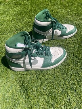 Nike Air Jordan 1 Retro High GS “George Green” - White & Green